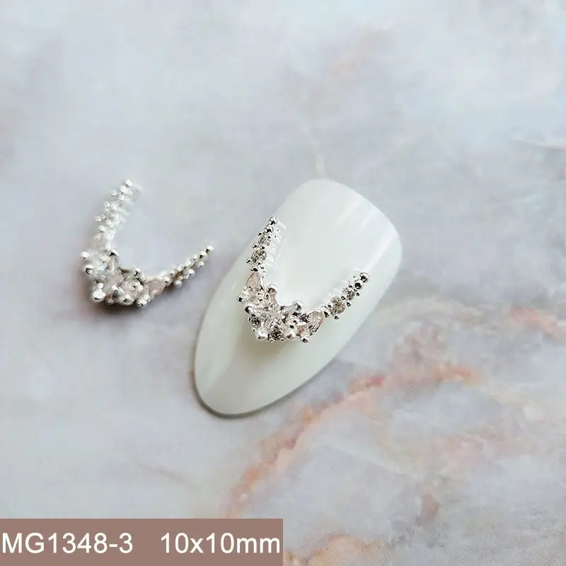 Nail Charms – eleganter Kristall-Look