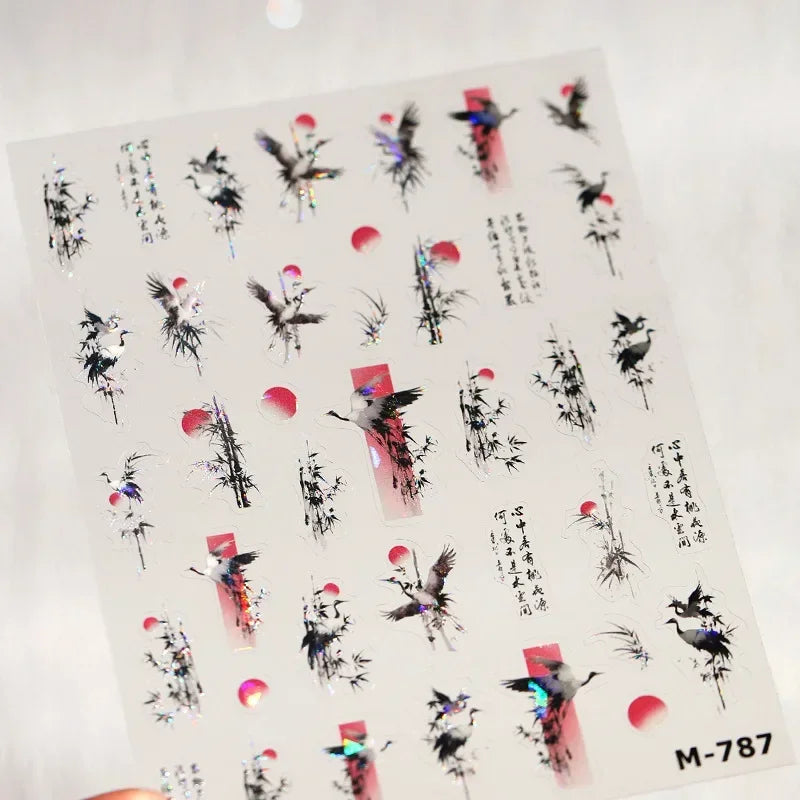 Magische Flügel – 5D Nail Sticker