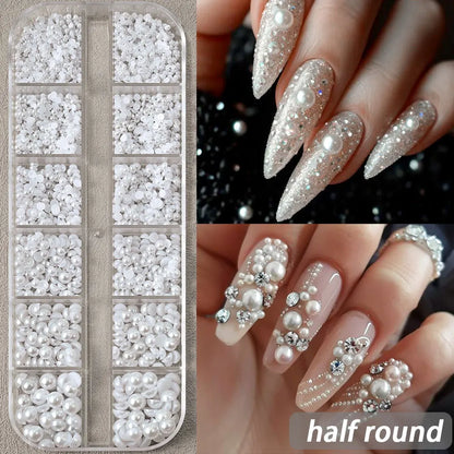 Nail Pearls Set – Elegante Perlen