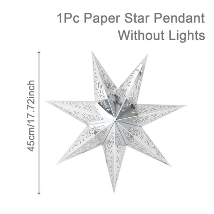 Leuchtender Weihnachtsstern – Festliche Fensterdeko