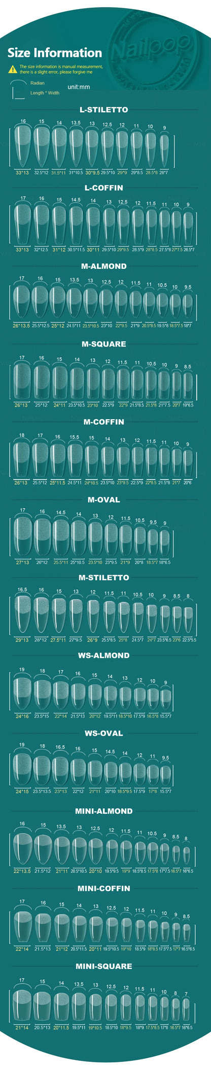 Premium Press-On Tips - sunny.side-Productions