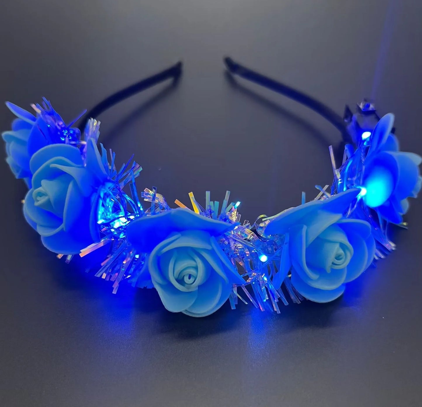 LED-Blumenkranz – Festivalaccessoires