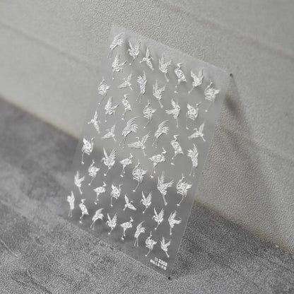 Magische Flügel – 5D Nail Sticker