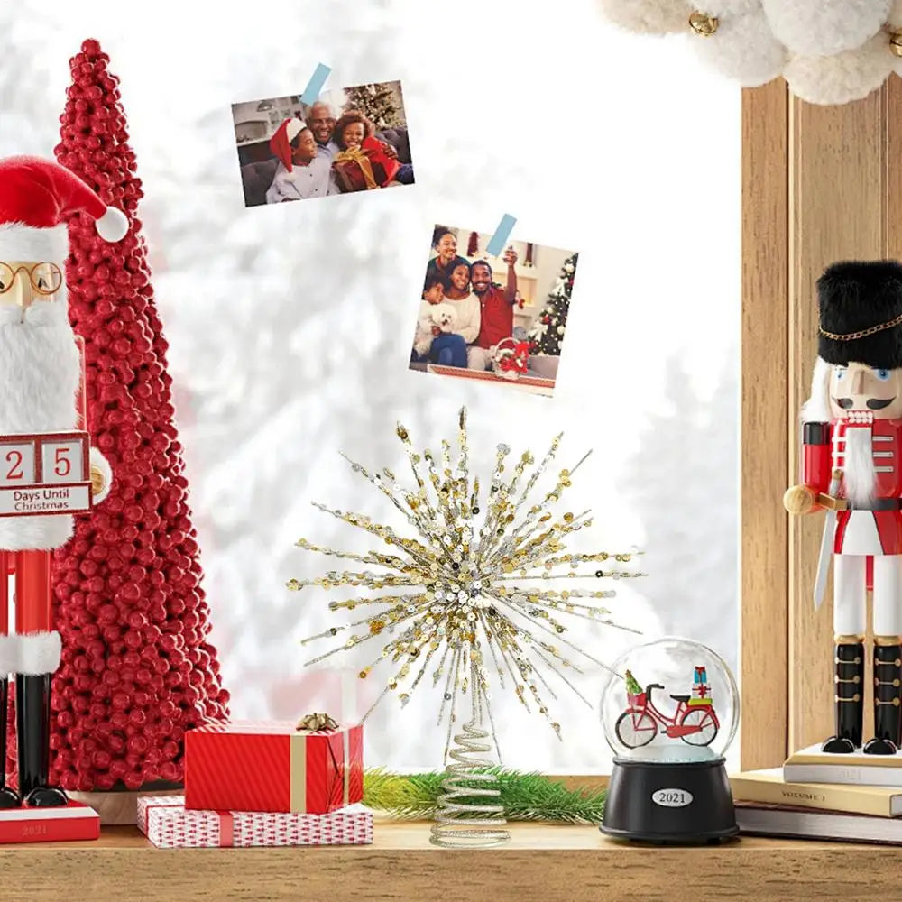 Weihnachtsbaumspitze – Stern Design