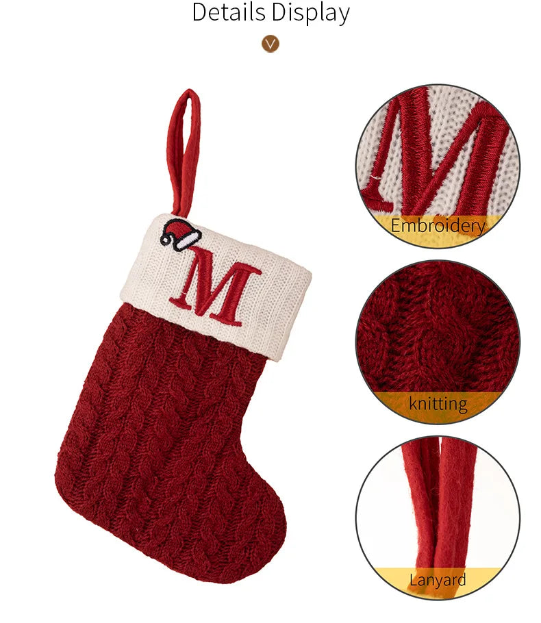 Weihnachtsstrümpfe – Personalisierte Deko