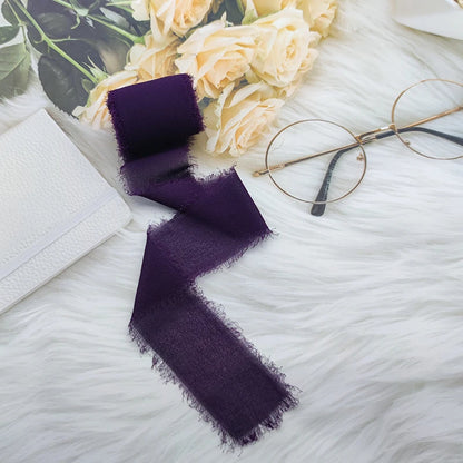 Chiffonband – Elegante Weihnachtsdeko