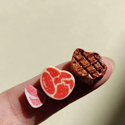 Miniatur Steak – Wichtelwelten Food Set