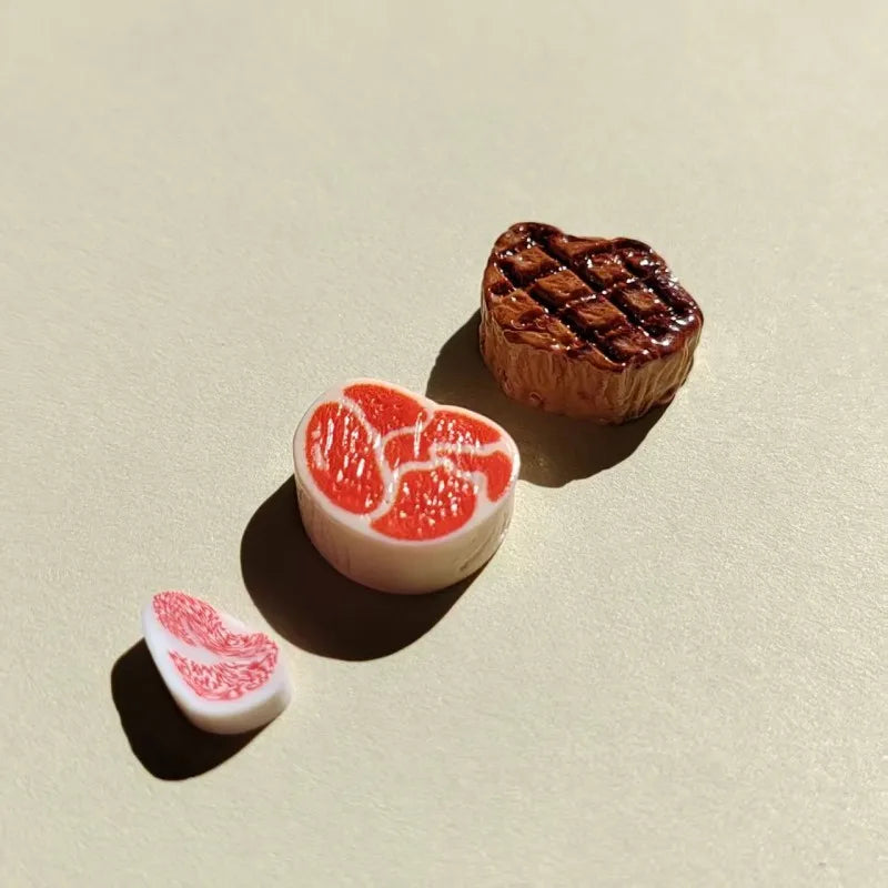 Miniatur Steak – Wichtelwelten Food Set