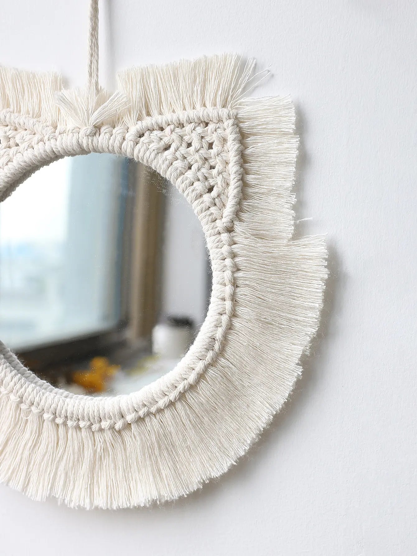 Boho-Makramee-Spiegel – Natürlichkeit trifft Sti