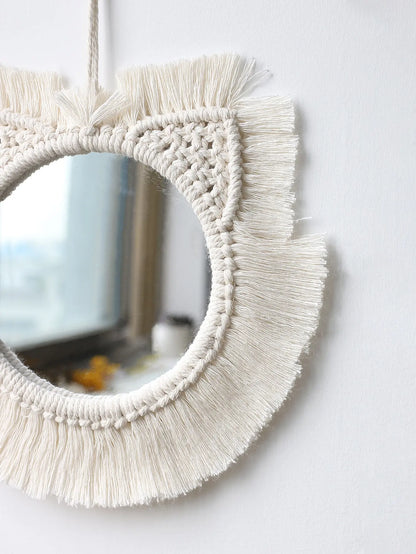 Boho-Makramee-Spiegel – Natürlichkeit trifft Sti
