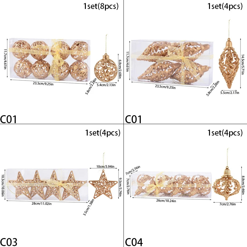 Weihnachtskugeln – Elegante Baumdeko