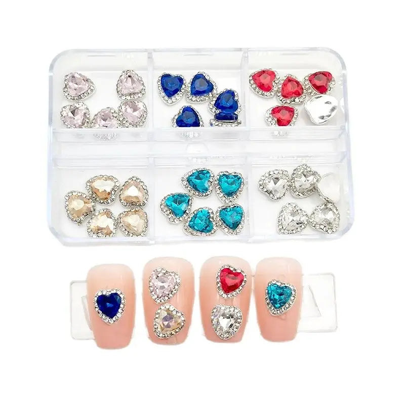 Nail Charms – Glitzernde Strass-Deko
