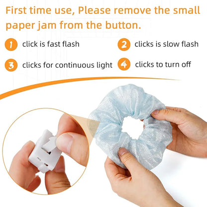 LED Scrunchies – Dein Lichtblick im Haar