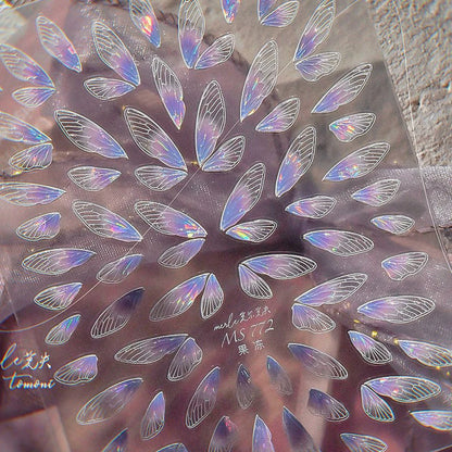 Magische Flügel – 5D Nail Sticker
