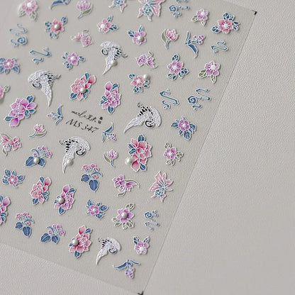 Magische Flügel – 5D Nail Sticker