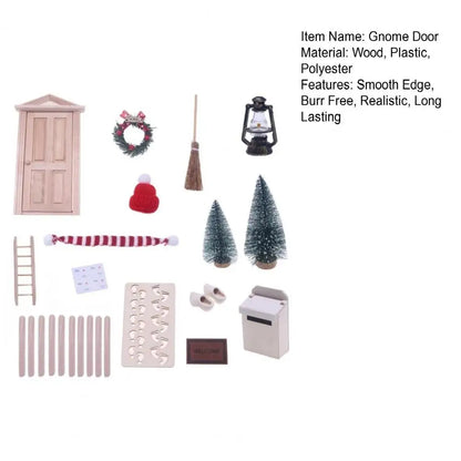 Wichtel Eingangstür – Dekoset