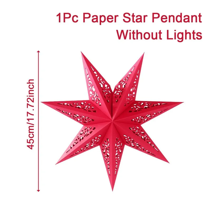 Leuchtender Weihnachtsstern – Festliche Fensterdeko