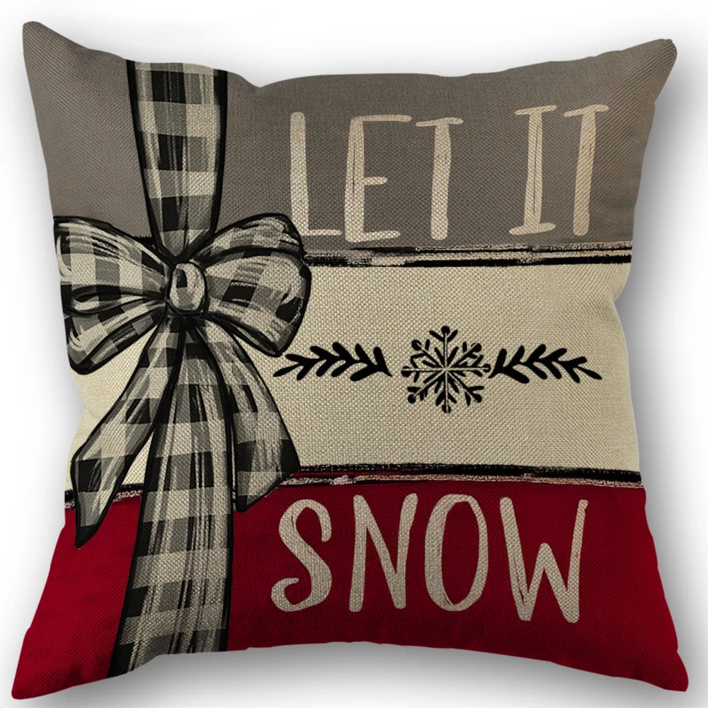 Weihnachtlicher Kissenbezug – Cozy Designs
