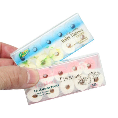 Miniatur WC-Papierrollen – Lustiges Wichtel Zubehör