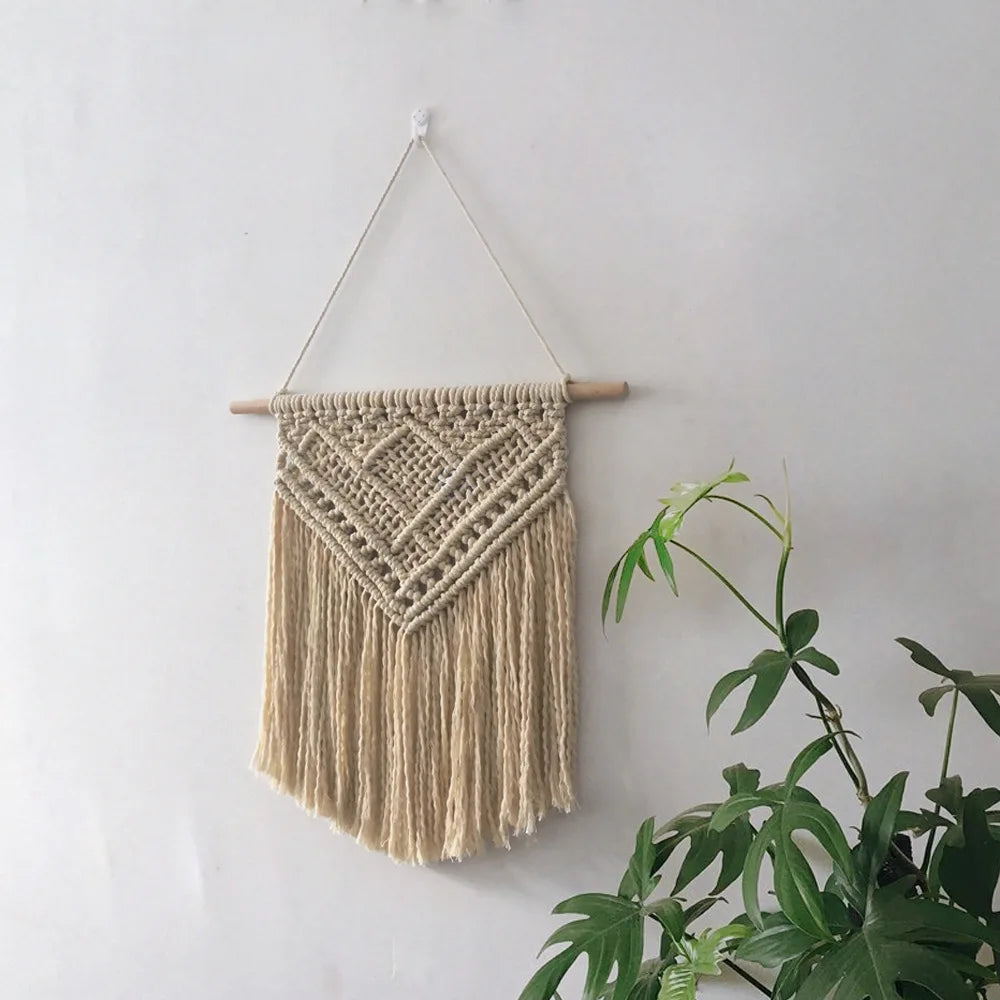 Makramee-Wandteppich – Boho-Ästhetik