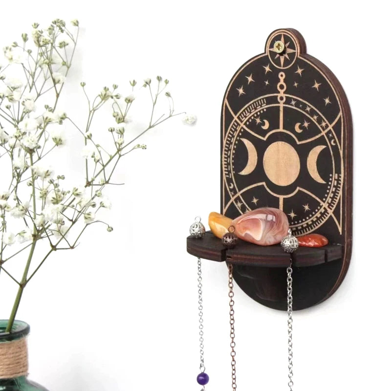 Boho-Wandregal – Licht & Bedeutung