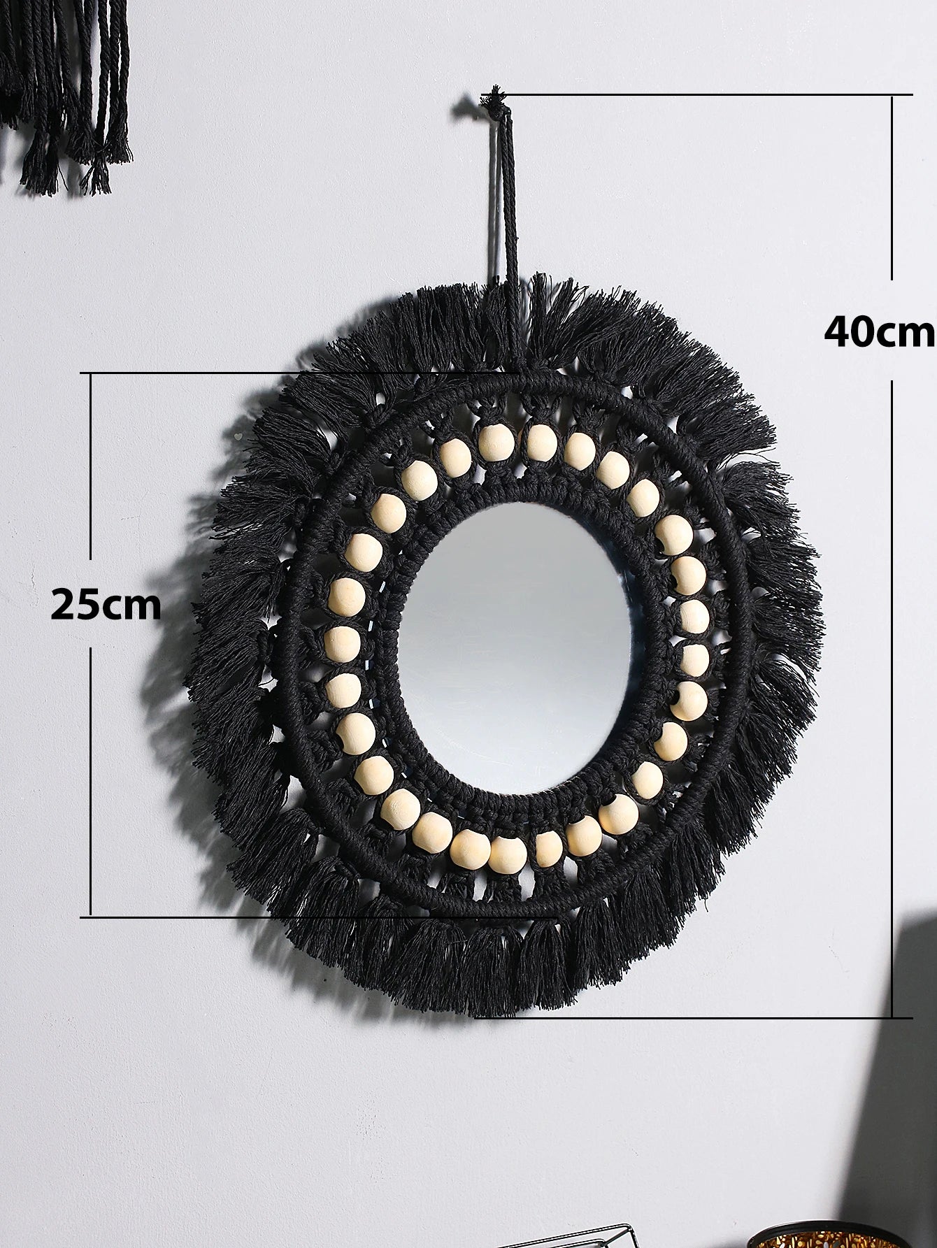 Boho-Makramee-Spiegel – Natürlichkeit trifft Sti