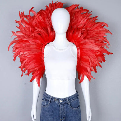 Federschal – Ausdruck der Eleganz