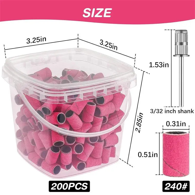 Nail Sanding Bands Set