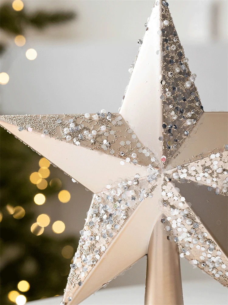 Baumspitze Stern – Weihnachtsdeko