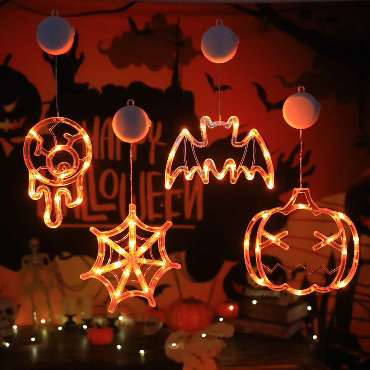 Halloween-Lichter – leuchtende Spukstimmung