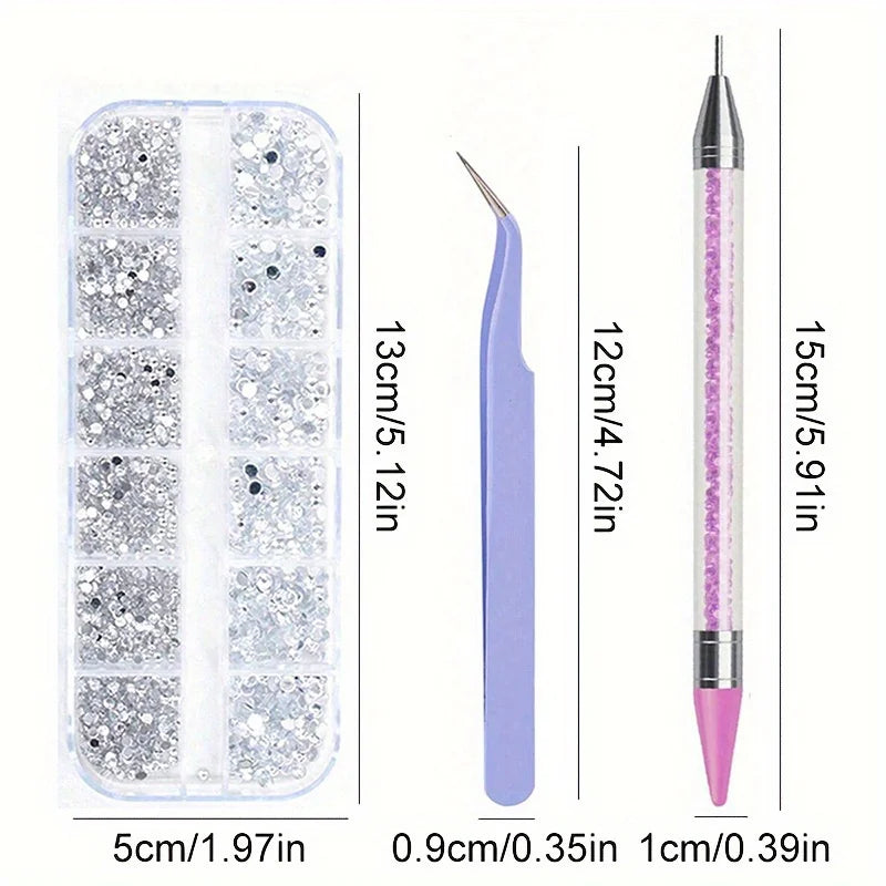 Nail Art Strass – Glitzernde Kristalle