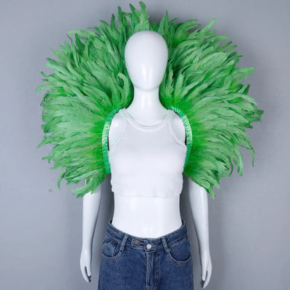 Federschal – Ausdruck der Eleganz