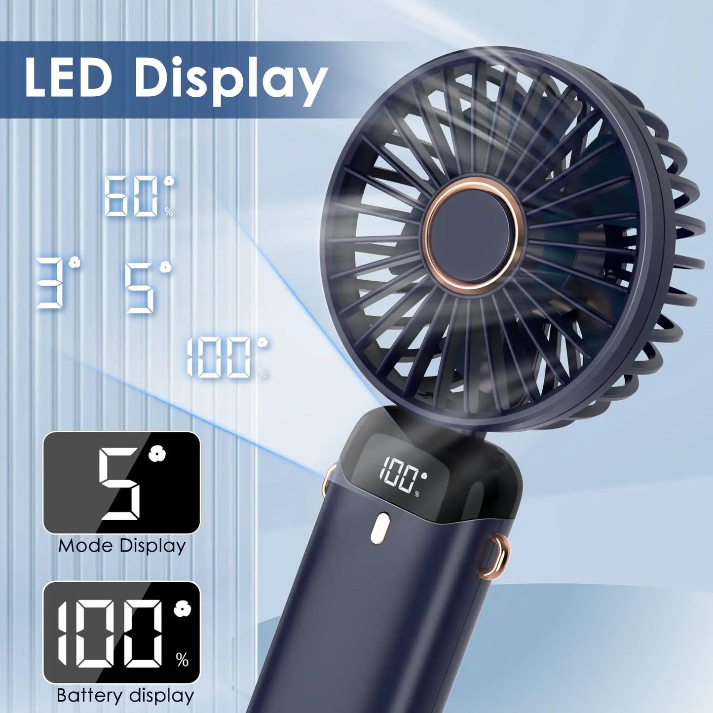 Kompakt, clever & immer dabei- Mini-Handventilator - sunny.side-Productions