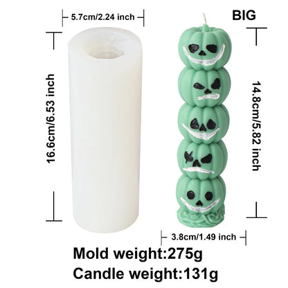 Halloween-Kerzenform – spooky & kreativ