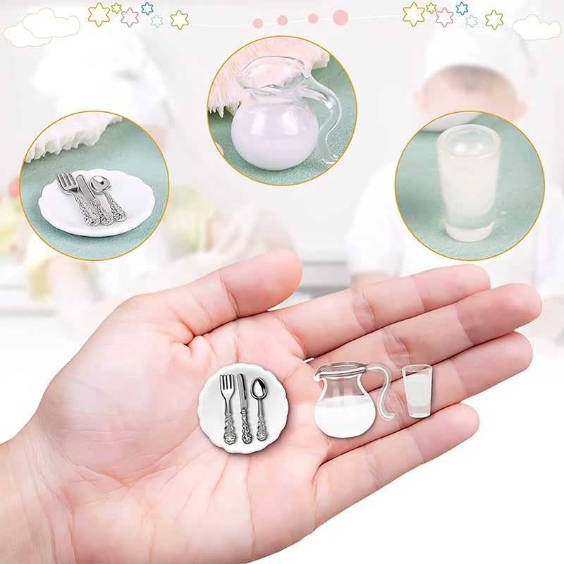 Wichtel Geschirr Set – Miniatur Zubehör