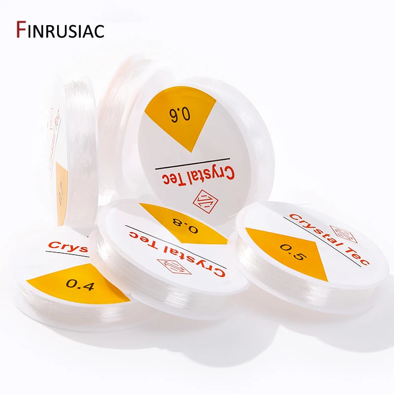 Schmuck-Schnur – klare Flexibilität