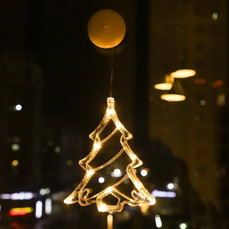 Leuchtende Weihnachtsmotive – Fensterlichter