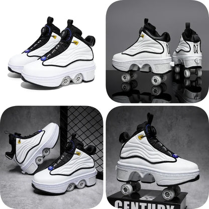 2-in-1 Rollschuhe