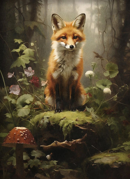 Wandkunst– Tierisch stilvoll - sunny.side-Productions