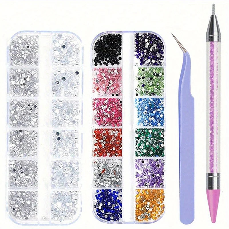 Nail Art Strass – Glitzernde Kristalle