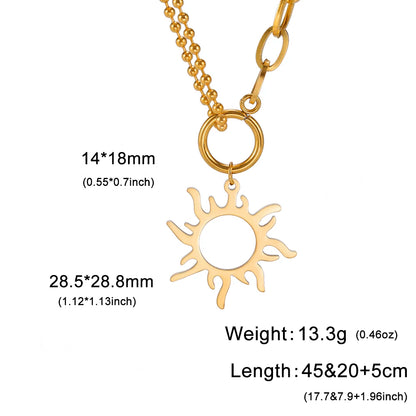 Sonne & Mond Halskette - sunny.side-Productions