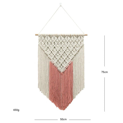 Makramee-Wandteppich – Boho-Ästhetik