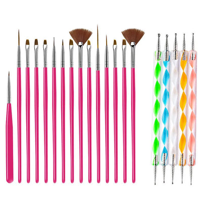 Nailart-Pinselset - sunny.side-Productions