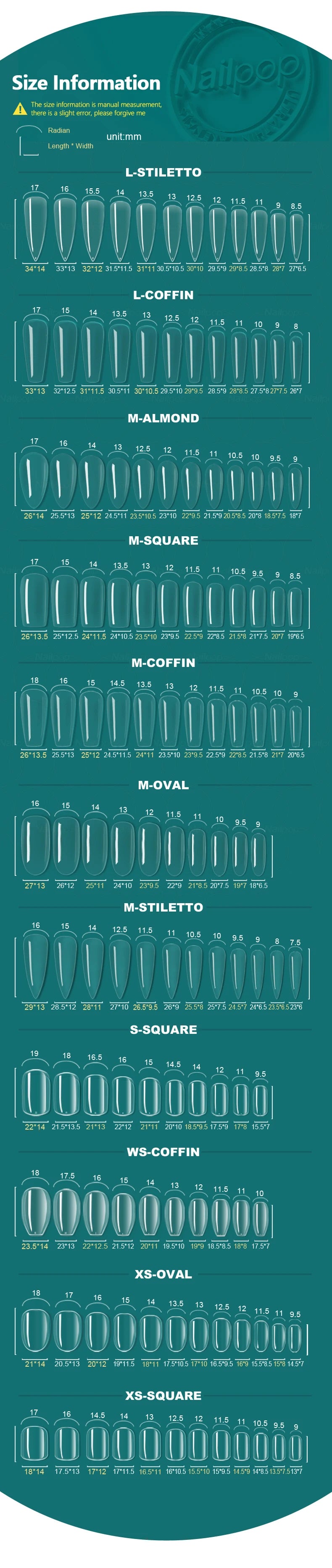 Premium Press-On Tips - sunny.side-Productions