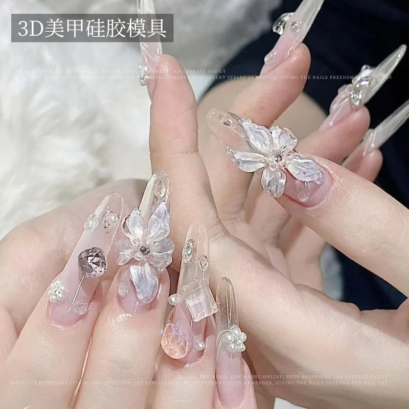 Nailart 3D-Silikonform - sunny.side-Productions