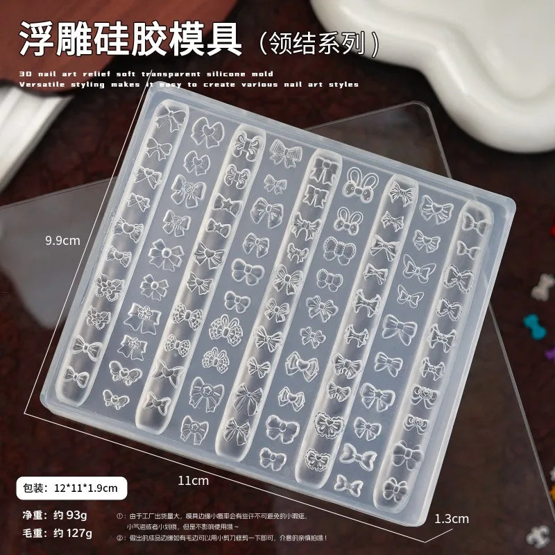 Nailart 3D-Silikonform - sunny.side-Productions