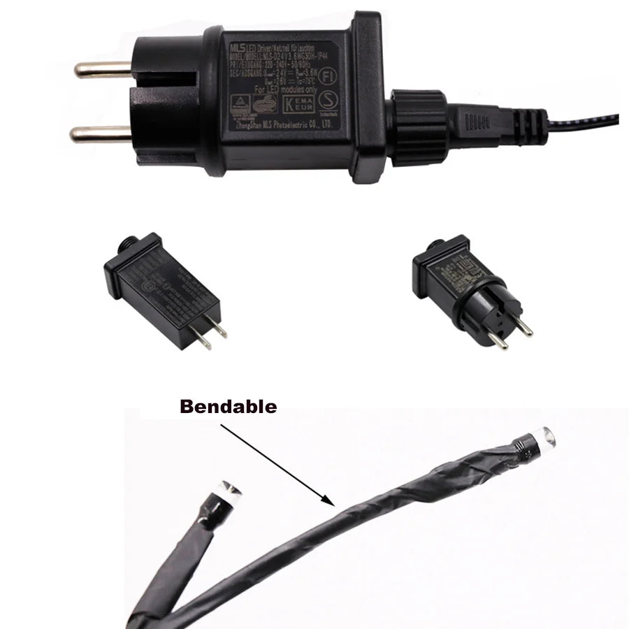 Rankenlichter – Festliche Lichterkette