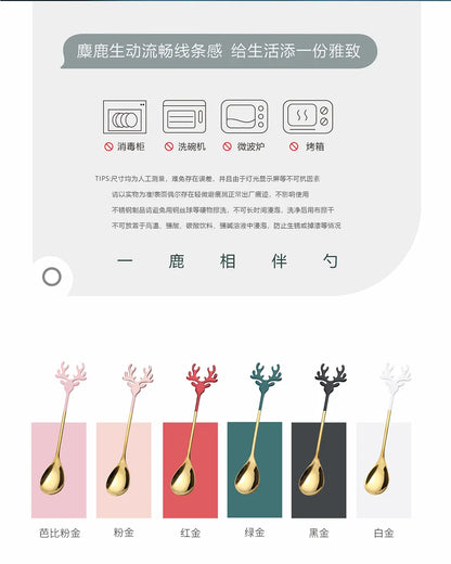 Weihnachtliches Löffelset – Festtagsdekoration