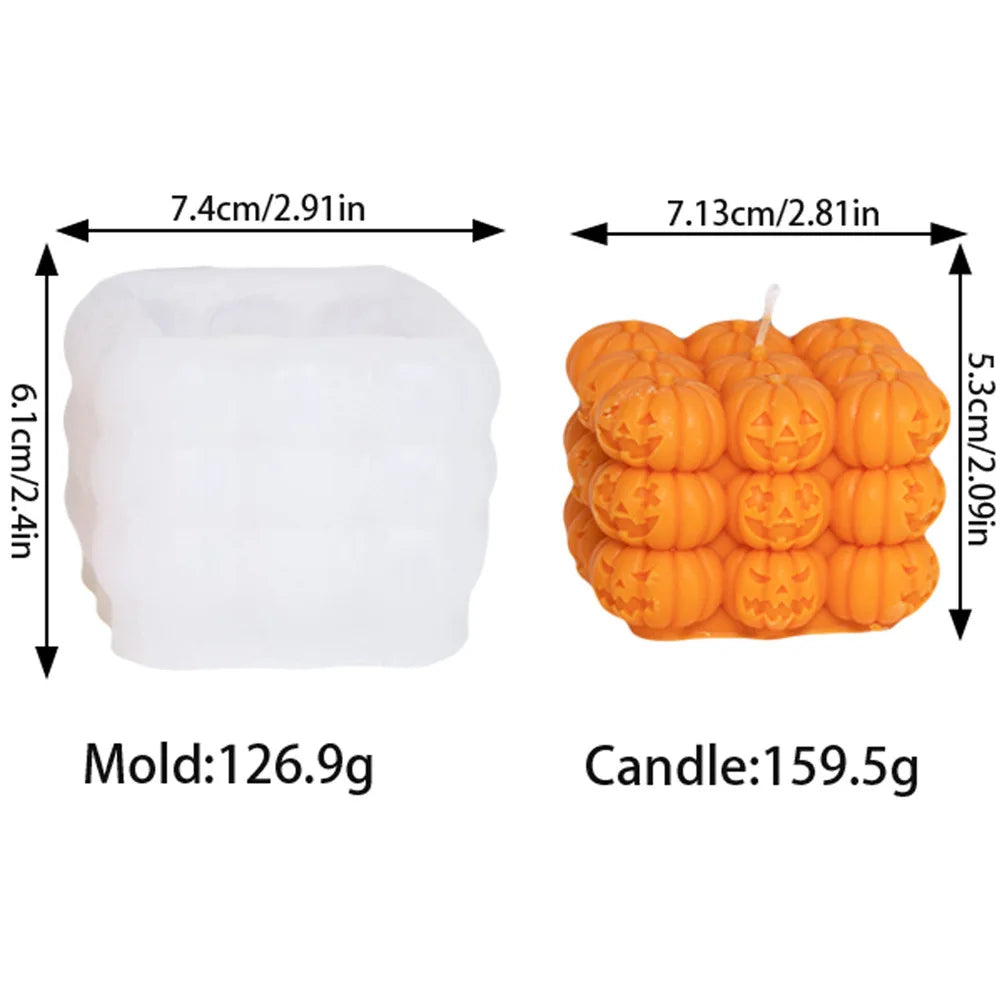 Halloween-Kerzenform – spooky & kreativ