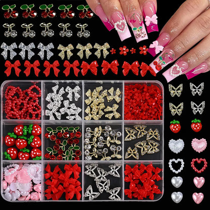 Set Nail Charms – edler 3D Glanz